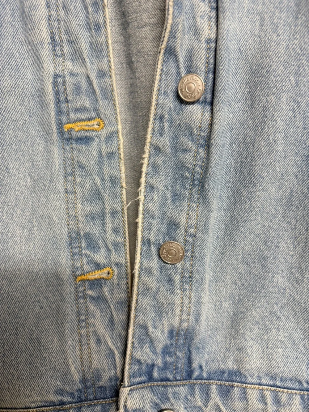 We The Free Light Blue Denim Jacket with Silver Hardware - Picture 10 of 10